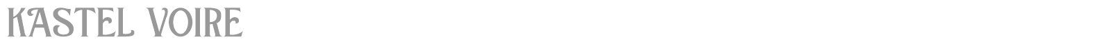 Kastel Voire font preview